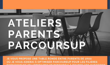 Nous vous aidons à accompagner vos enfants sur Parcoursup 2022 : nos ateliers Parents Parcoursup !